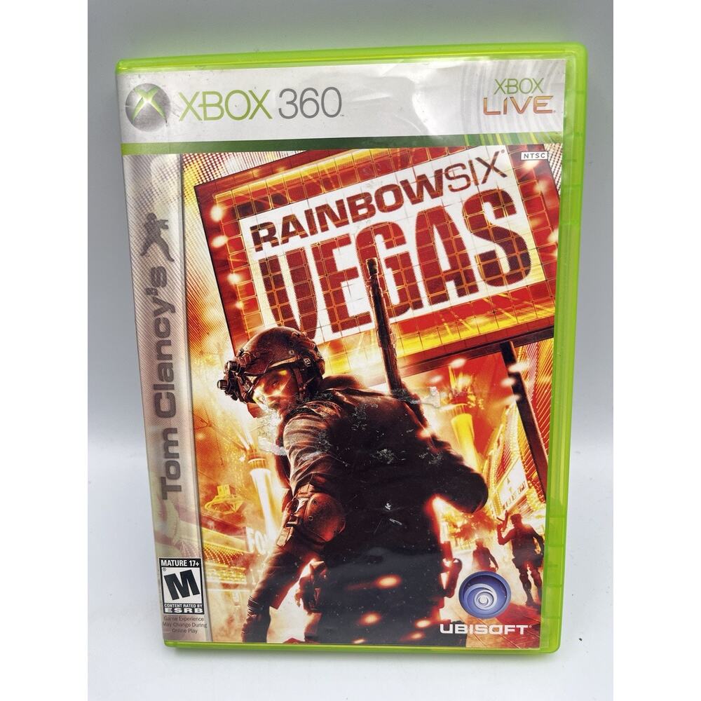 Tom Clancy's Rainbow Six: Vegas (Xbox 360, 2006) Complete